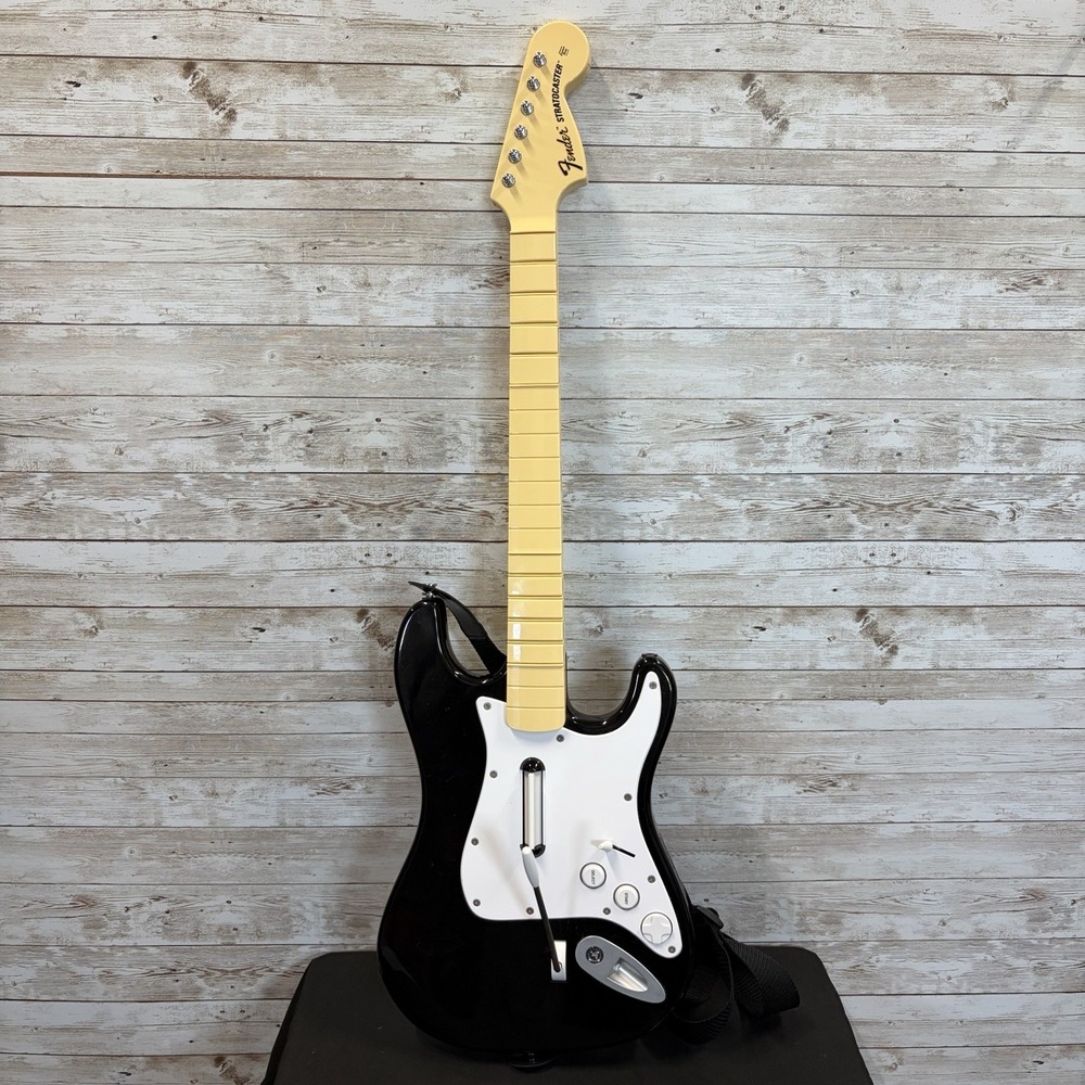 Untested Harmonix Wireless PS3 Rock Band Fender Stratocaster Guitar 822151